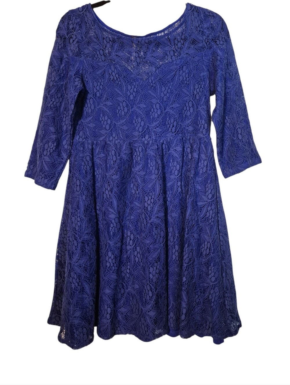 Free People NWT "Shake It Up" Royal Blue Lace Dress XS